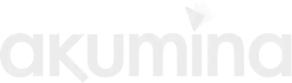 akumina logo reversed