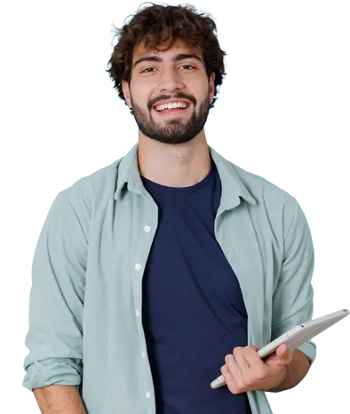 Young male worker